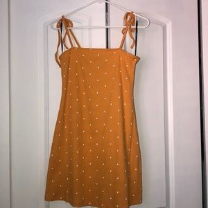 Yellow Polka Dot Dress